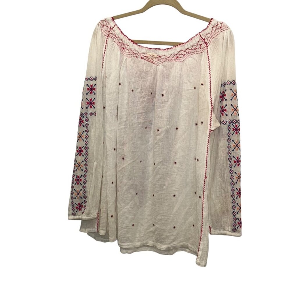 Roberta Roller Rabbit Pink Orange Embroidered Ukr… - image 3